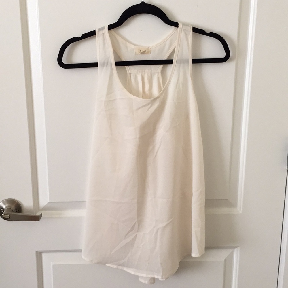 Cream Tank